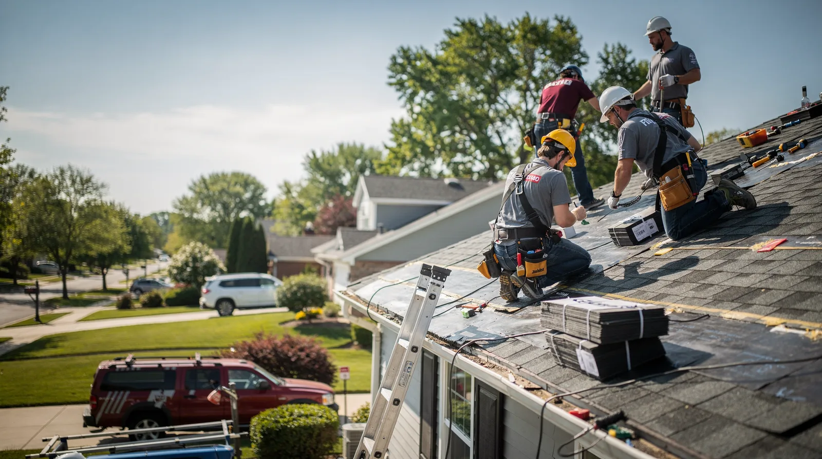 Roof Repair in Rockwood, IL around you